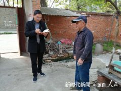 河南省镇平县彭营镇：镇长入户走访未脱贫户，送关怀助脱