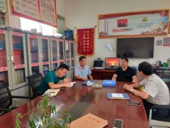 南阳市农业农村局党组书记、局长王宛楠到宛城区茶庵乡看望慰问驻村工作队员