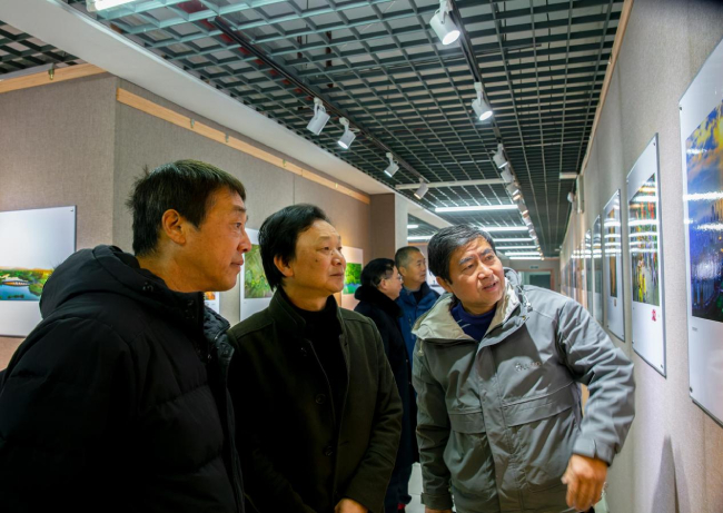 安徽省南陵县文联等共同举办“家乡美”迎新年艺