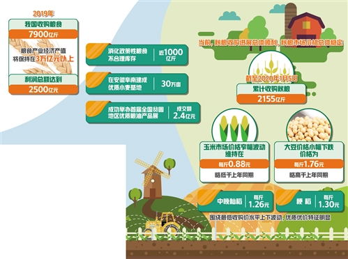 国家将压实“米袋子”省长负责制 去年共收购粮食7900亿斤
