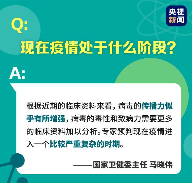 现在疫情处于什么阶段？6个疫情必知点