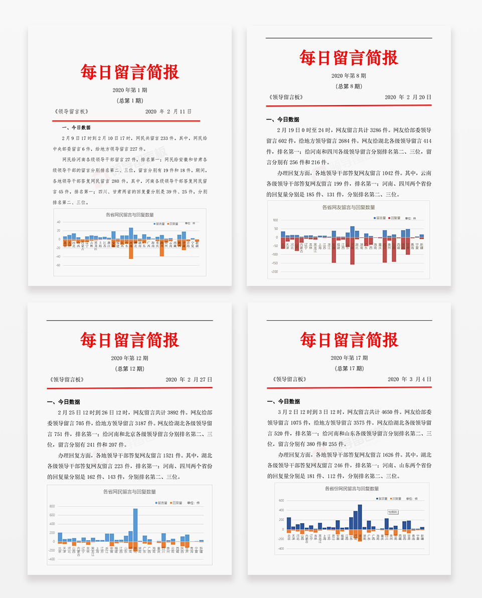 《领导留言板》助力全民战“疫”