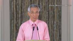 新加坡总理李显龙：疫情在中国已经趋于稳定