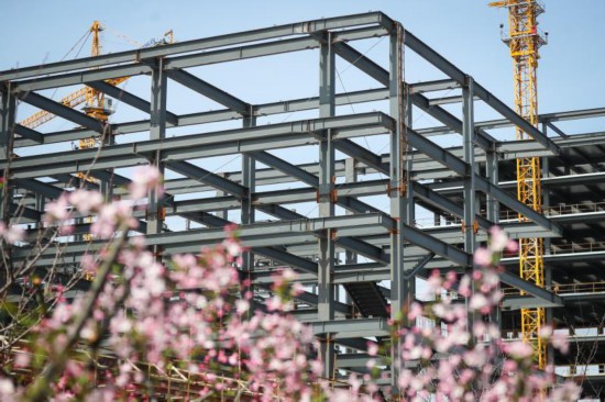 科学设施恢复建设上海交通大学张江科学园工程复工中