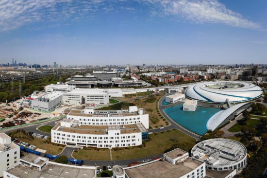 科学设施恢复建设上海交通大学张江科学园工程复工中