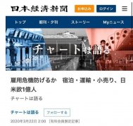 日媒：新冠疫情全球性暴发 威胁美日欧1亿人就业