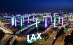 加州洛杉矶国际机场约95%航班停飞