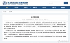 4月18日黑龙江省无新增境外输入确诊病例