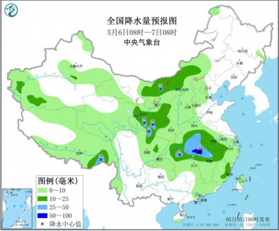 江南等地有较强降雨西北地区等地气温将明显下降