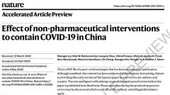 《自然》论文点赞中国抗疫：不干预感染者或
