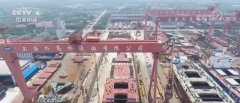 亚洲第一船坞上海外高桥造船厂2号船坞竣工