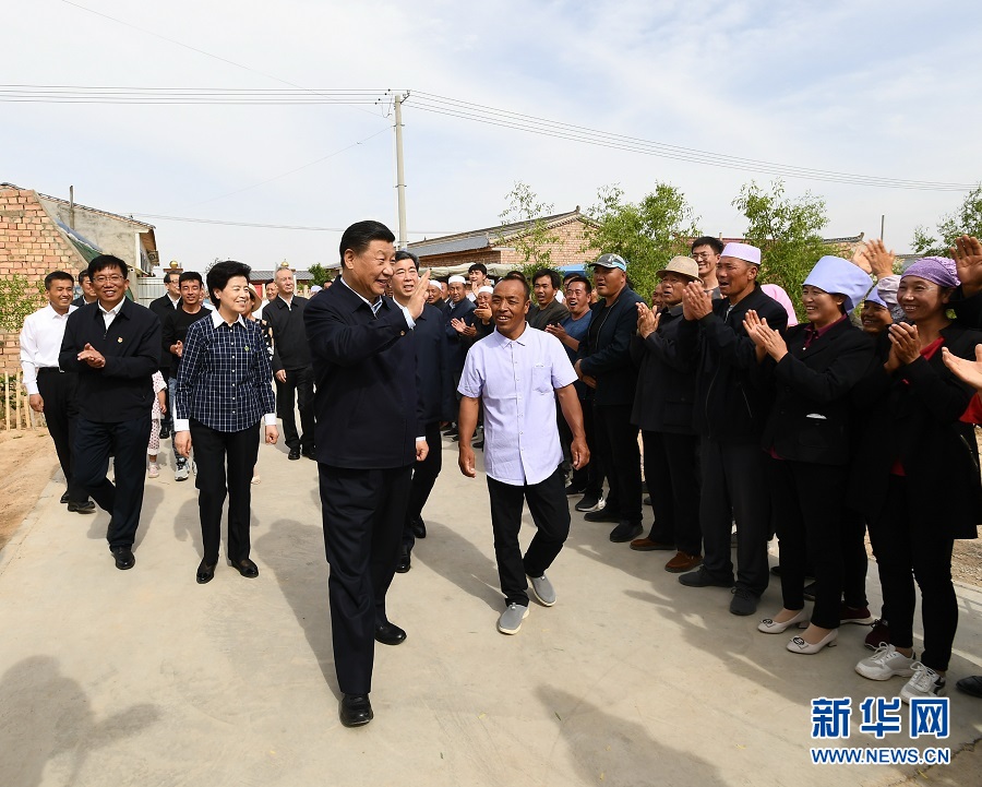 习近平在宁夏考察