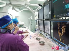 柳州市人民医院成功完成巨大颅内动脉瘤栓塞