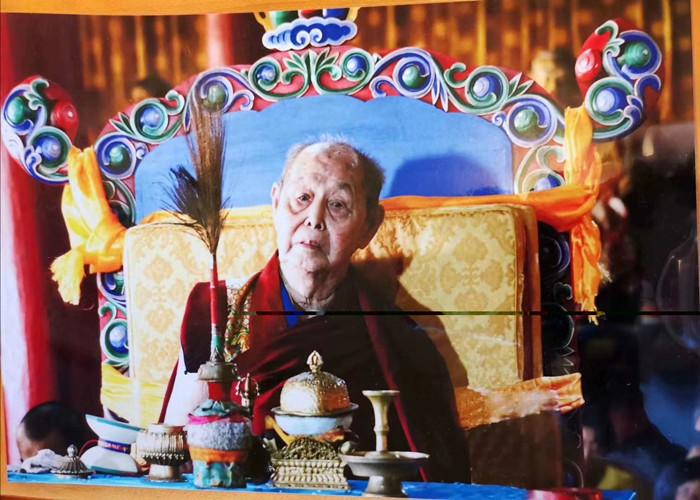 拉希仁钦法师2020年6月16日于北京雍和宫圆寂