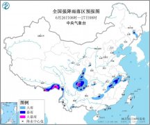 四川广西云南等地有暴雨山东辽宁内蒙古局地有雷暴大风或