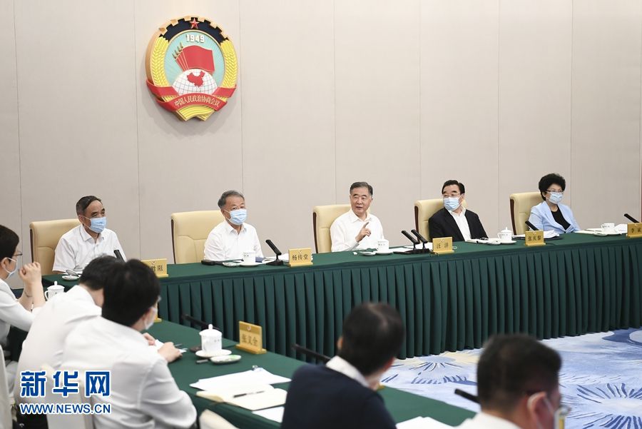 全国政协召开网络议政远程协商会围绕“关爱农村留守老人儿童”协商议政汪洋主持