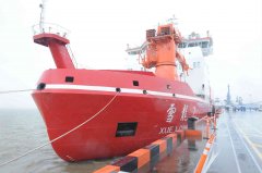 “雪龙2”号再起航出征中国第11次北极科学考察
