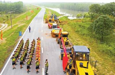 黄盖湖，我们一起守护（统筹做好疫情防控和防汛救灾工作）