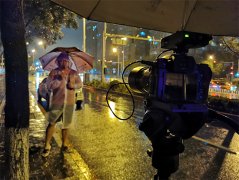 现场直击“强降雨”：截至21时雨量平缓北京城区无积水