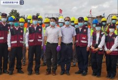 中国政府抗疫医疗专家组在南苏丹指导中企科学防疫