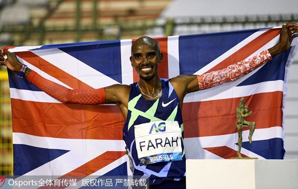 钻石联赛布鲁塞尔站：法拉赫领衔狂破三项长跑世界纪录