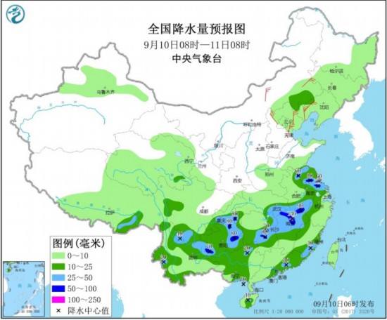 中央气象台:未来三天西南地区东部和南部、江南华南等地多降水