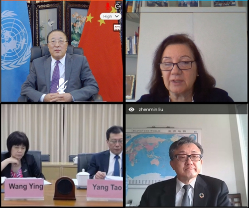 中国－联合国和平与发展基金指导委员会举行第五次会议