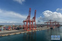 海南自贸港开通首条洲际集装箱航线