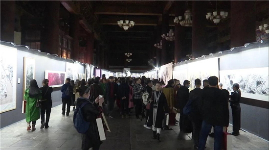 纪念紫禁城建成600周年中国画大展在太庙隆重开幕