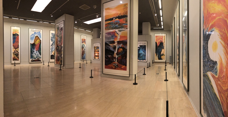 “淋漓华章——孙博文艺术展”亮相中国美术馆