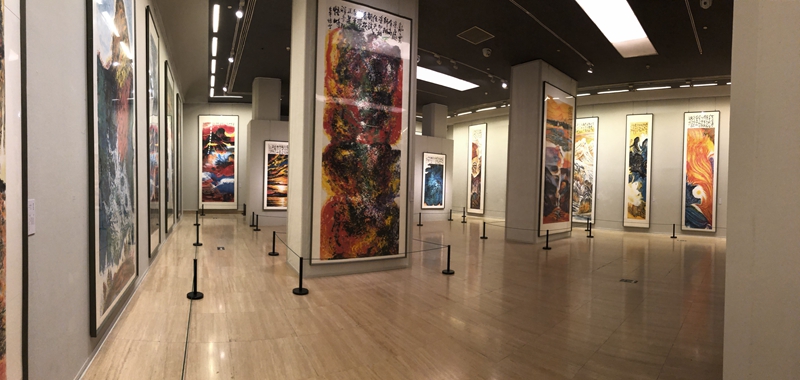 “淋漓华章——孙博文艺术展”亮相中国美术馆