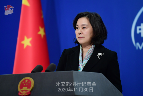 外交部宣布制裁在涉港问题上表现恶劣的美方四人