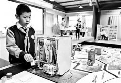 垃圾分类进校园学生争做督导员