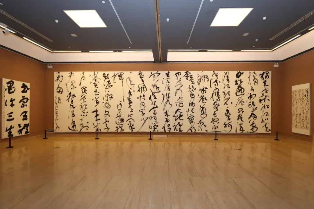 “周剑初五体书法半百展”在中国美术馆开幕