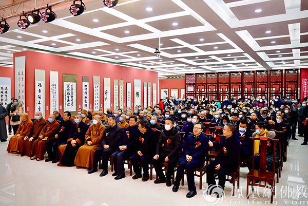 “国好·法大”丝路佛缘国际佛教书画展在兰州报恩寺开幕