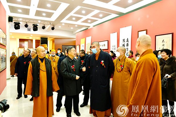 “国好·法大”丝路佛缘国际佛教书画展在兰州报恩寺开幕