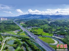 广东开阳高速开放八车道通行 促进粤西融入大湾区发展