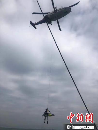 救助现场。葛丽巧供图