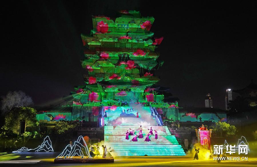 《寻梦滕王阁》大型实景演出在南昌正式公演