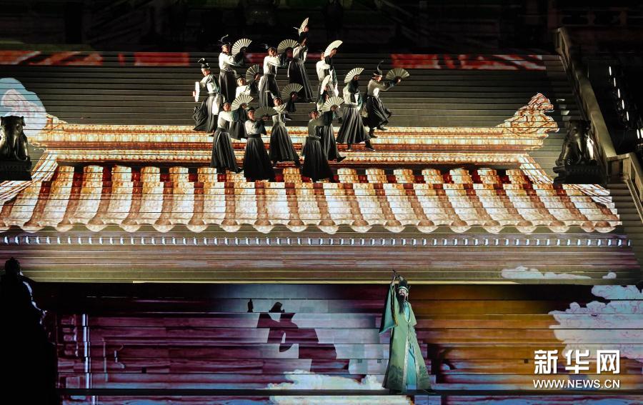 《寻梦滕王阁》大型实景演出在南昌正式公演