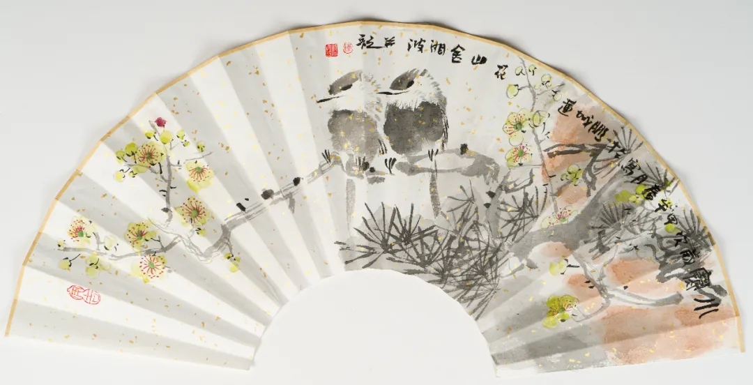 陈湘波：小寒日初长，风吹腊梅香——画《二十四节气系列小寒》