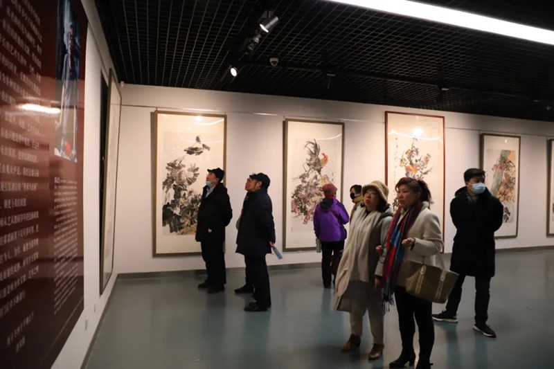 传承出新——郭志光师生作品展暨当代花鸟画学术交流展开幕