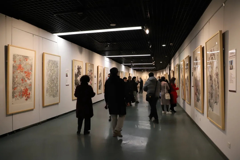 传承出新——郭志光师生作品展暨当代花鸟画学术交流展开幕