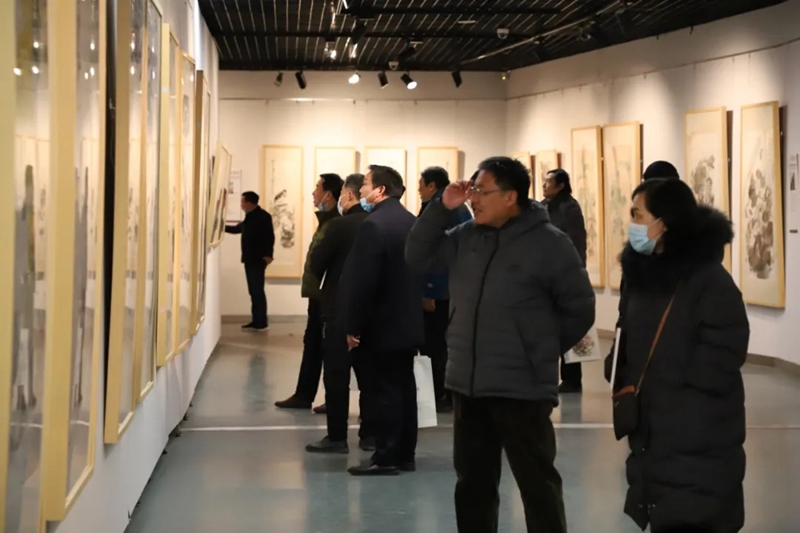 传承出新——郭志光师生作品展暨当代花鸟画学术交流展开幕