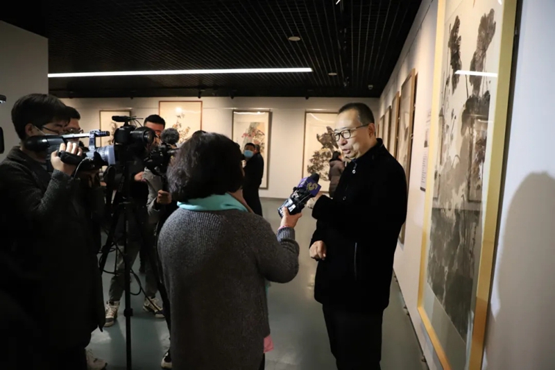 传承出新——郭志光师生作品展暨当代花鸟画学术交流展开幕