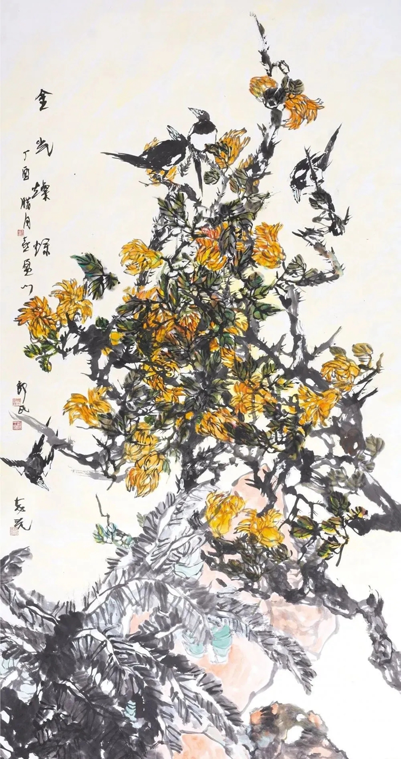 传承出新——郭志光师生作品展暨当代花鸟画学术交流展开幕