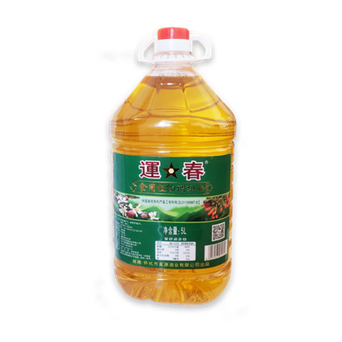 湖南怀化富源油业2批次運春牌食用油不合格