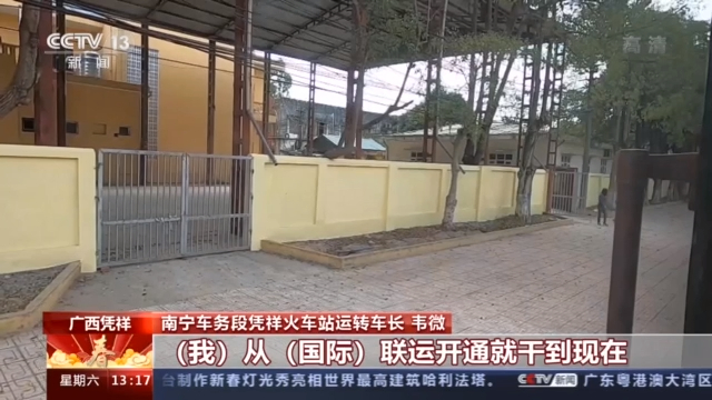 新春走基层丨中越班列“信使”小马妹的别样春运路