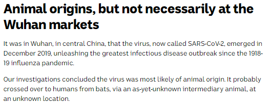 【中国那些事儿】世卫专家详细回顾在华溯源工作 驳斥抹黑中国言论