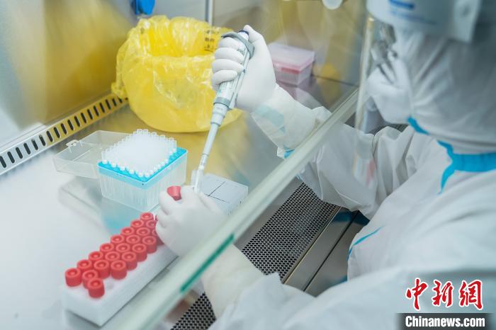 广西防城港进口冷链食品监管仓核酸检测实验室投入使用